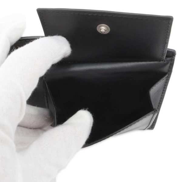 9477919 05 Bottega Veneta Wallet Intrecciato Coin Wallet Black