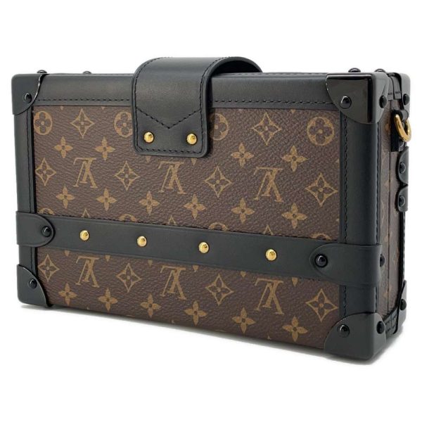 9478039 02 Louis Vuitton Shoulder Bag Petite Malle 2way Shoulder Trunk Black