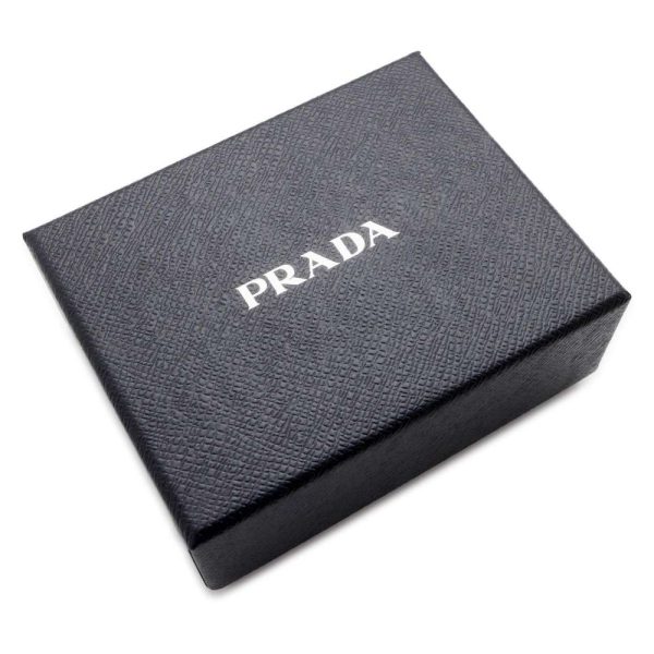 9478718 10 Prada Nylon Wallet Black