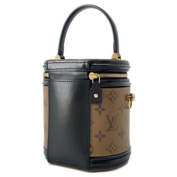 9481183 02 Louis Vuitton Cannes Vanity Bag Monogram Reverse Black