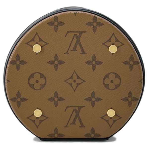 9481183 03 Louis Vuitton Cannes Vanity Bag Monogram Reverse Black