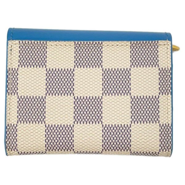 9483897 03 Louis Vuitton Wallet Damier Azur Portefeuille Zoe Wallet