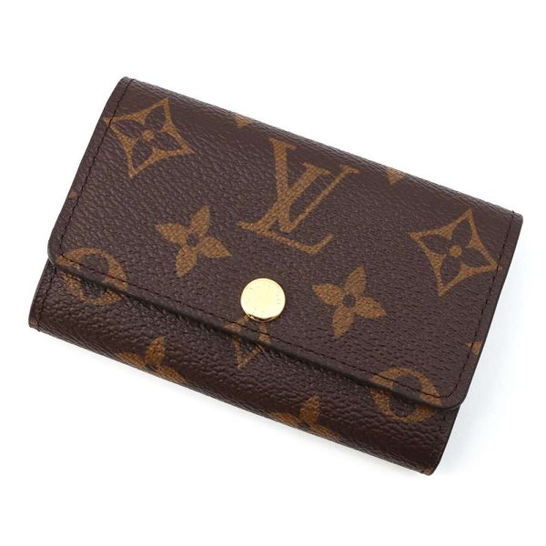 9483927 01 Louis Vuitton Key Case Monogram Multicle 6 Metal Fittings