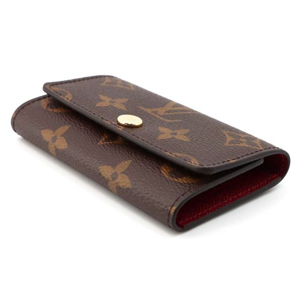 9483927 02 Louis Vuitton Key Case Monogram Multicle 6 Metal Fittings