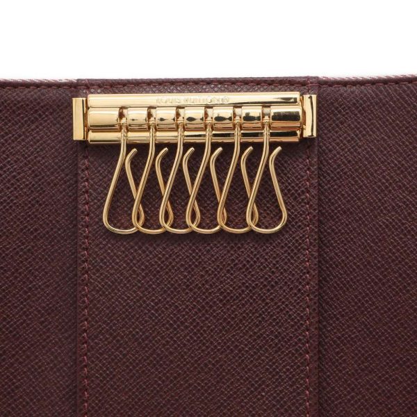 9483934 05 Louis Vuitton Multicle 6 Key Case Monogram Idylle Brown