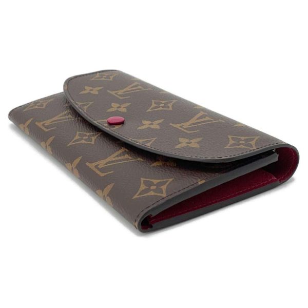 9484443 02 Louis Vuitton long wallet Portefeuille Emily M60697