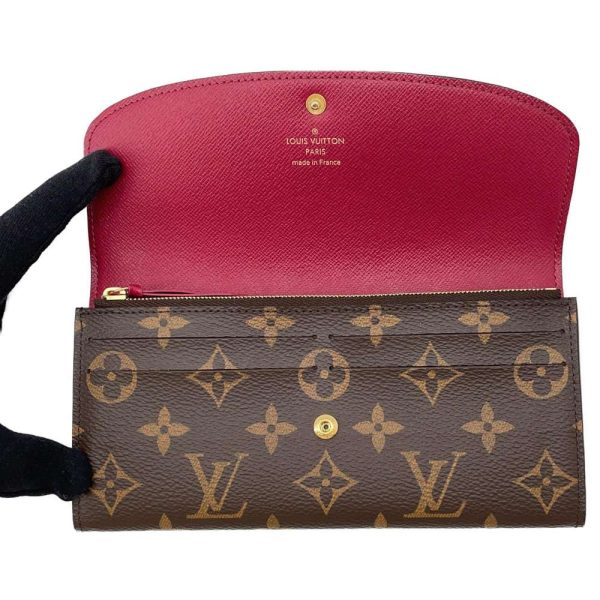 9484443 04 Louis Vuitton long wallet Portefeuille Emily M60697