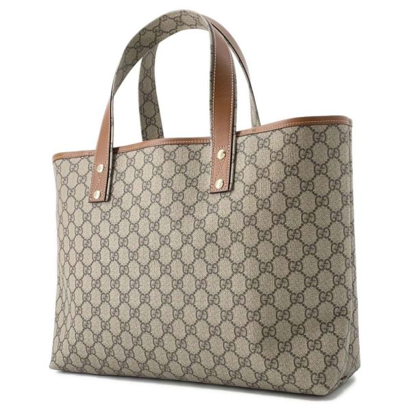 9486256 02 Gucci Sherry Line GG Supreme Tote Bag Web