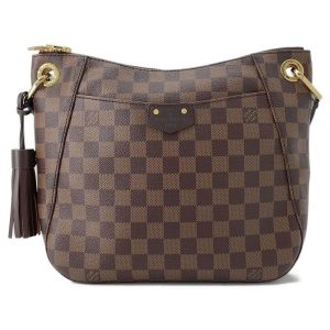 9487970 01 Louis Vuitton Bum Bag Monogram Leather Body Bag Shoulder Waist Brown