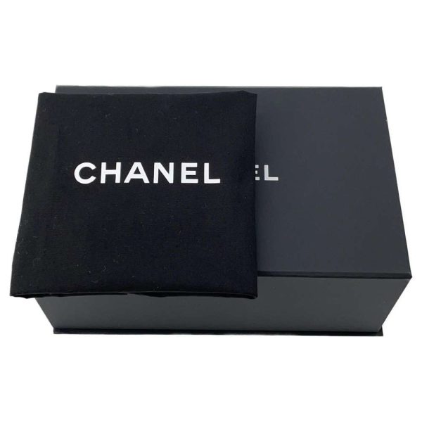 9492851 11 CHANEL Medietar Ribbon Satin Chain Shoulder Bag Black