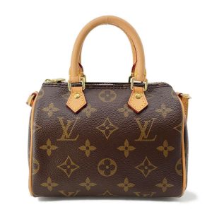 9493841 01 Louis Vuitton Speedy Bandouliere 25 LV Pillow Boston Bag Brown