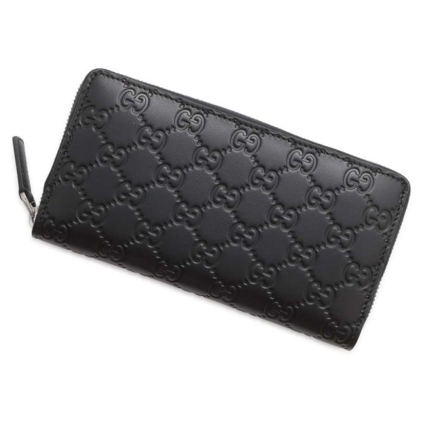 9494435 01 Gucci Guccisima GG Long Wallet Black