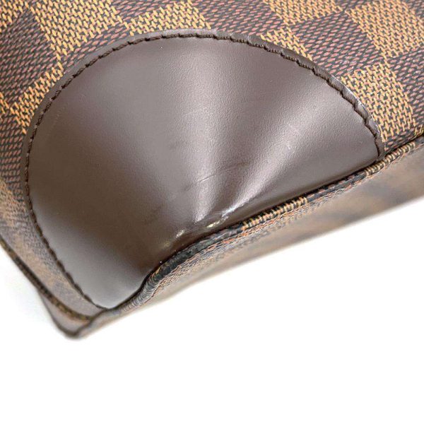 9499881 09 Louis Vuitton Hampstead MM Shoulder Bag Damier Ebene Brown