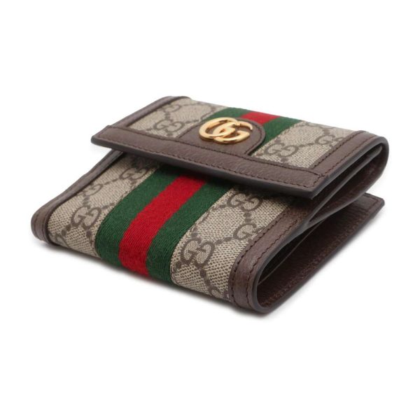 9501584 02 Gucci Wallet Ophidia GG French Flap Wallet