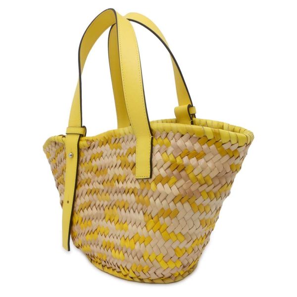 9501942 02 LOEWE Basket Small Handbag Palm Leaf