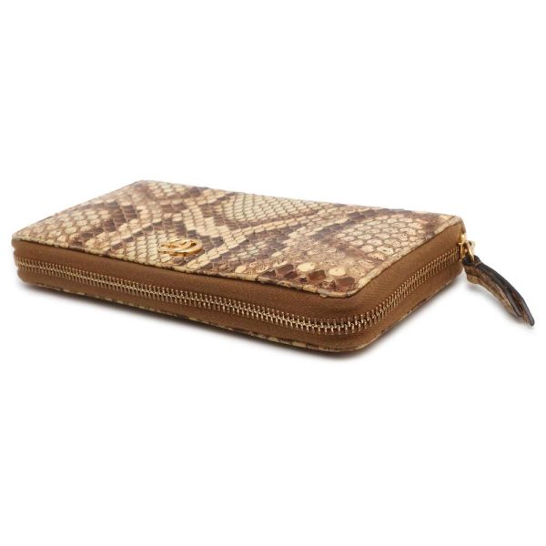 9503267 02 Gucci Long Wallet GG Marmont Python Wallet