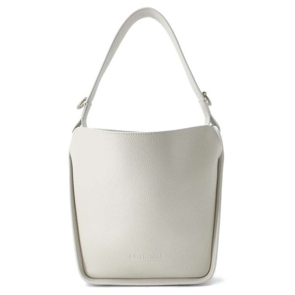 9503366 01 Balenciaga North South XS Handbag White