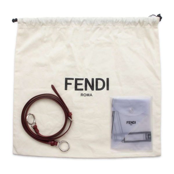 9503434 15 Fendi Handbag Mini Peekaboo Mouton 8BN244 2way Shoulder Bag