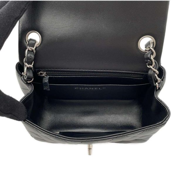 9504080 05 CHANEL Chain Shoulder Bag Matelasse Coco Mark Black