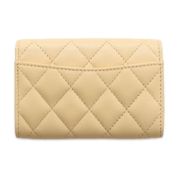 9505452 03 CHANEL Matelasse Card Case Coco Mark Lambskin