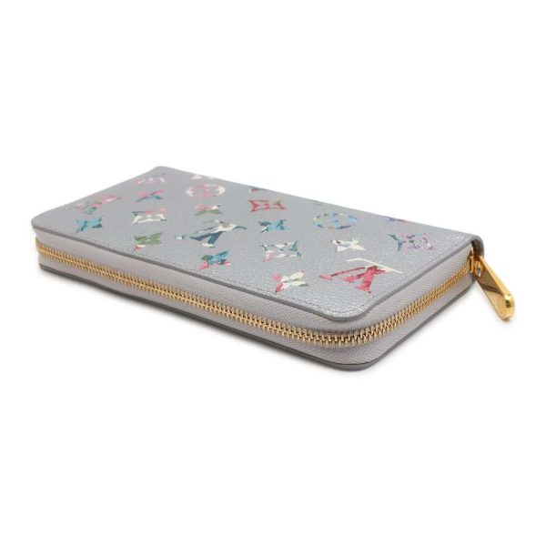 9512870 02 Louis Vuitton Floral Flower Zippy Wallet Long Wallet Monogram Silver