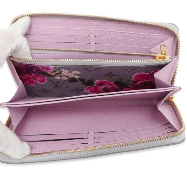 9512870 04 Louis Vuitton Long Floral Flower Zippy Wallet