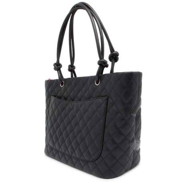 9513273 02 CHANEL Tote Cambon Large CocoMark Black