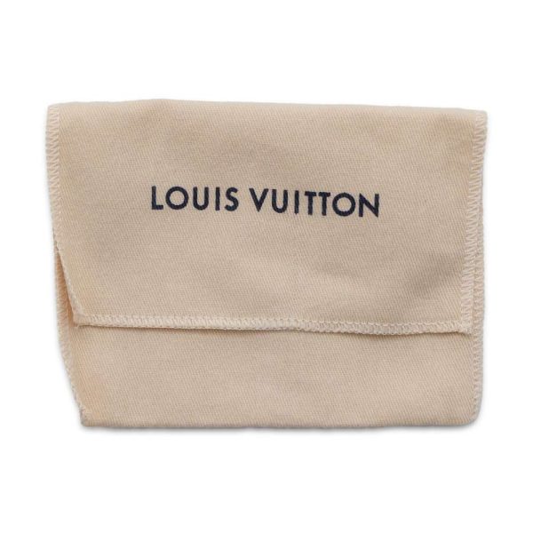 9513280 10 Louis Vuitton Portefeuille Lock Mini Trifold Wallet Calf Leather Black