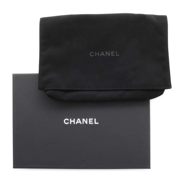 9513563 15 CHANEL Phone Case Chain Shoulder Bag Boy CHANEL Caviar Skin Pochette Black