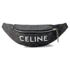 9516533 01 Celine Trapeze Shoulder Bag Leather Suede Khaki Gray