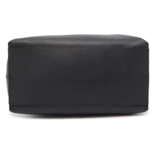 9516601 03 LOEWE Cubby Calf Shoulder Bag Black