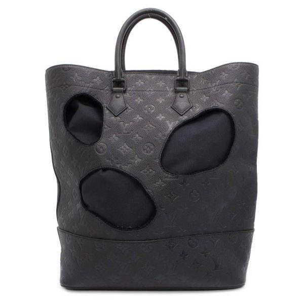 9516632 01 Louis Vuitton Tote Bag Empreinte Holes MM Black