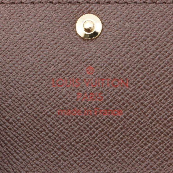 9516762 06 Louis Vuitton Key Case Damier Ebene Multicle 6 Brown