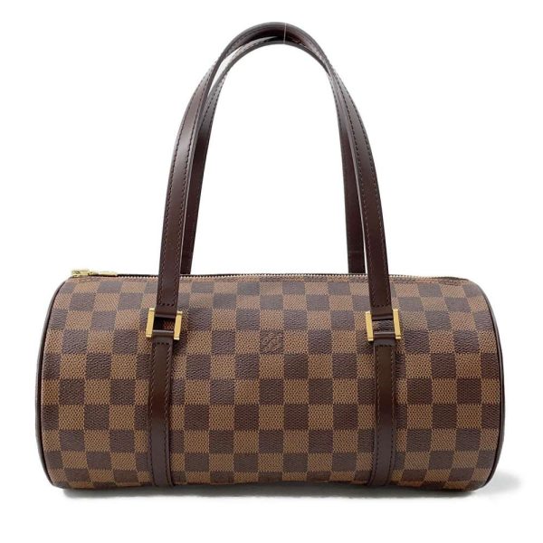 9518261 01 Louis Vuitton Papillon 30 Handbag Damier Ebene Brown