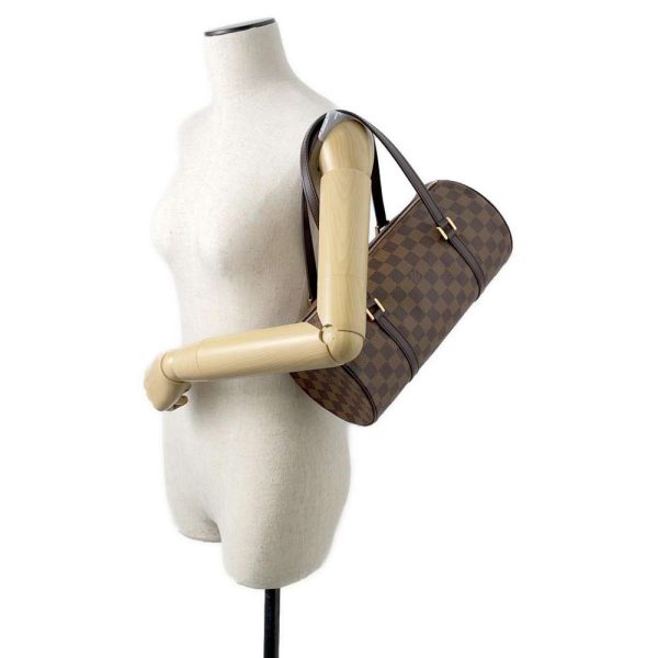 9518261 04 Louis Vuitton Papillon 30 Handbag Damier Ebene Brown