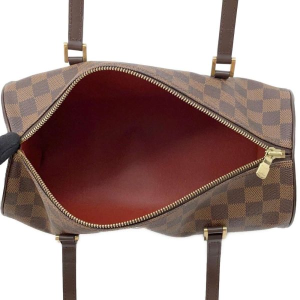 9518261 05 Louis Vuitton Papillon 30 Handbag Damier Ebene Brown