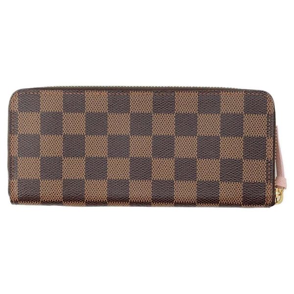 9520158 03 Louis Vuitton Portefeuille Clemence Long Wallet Ebene Brown