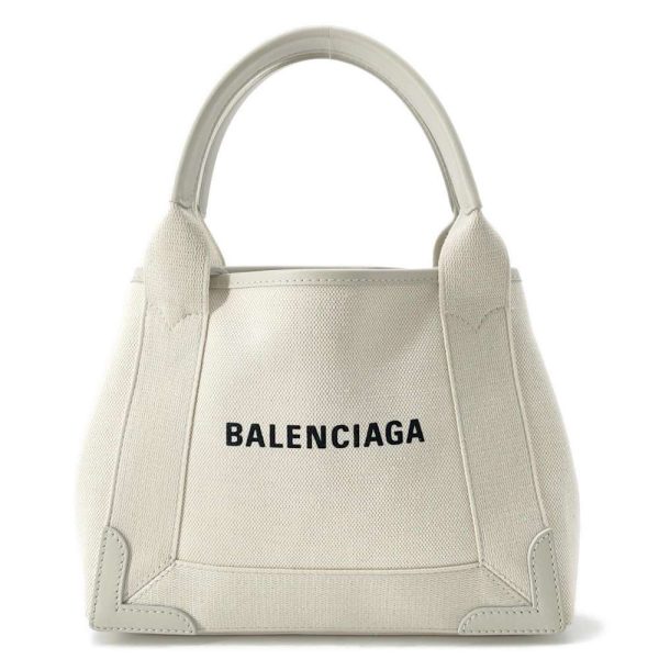 9520967 01 Balenciaga Blue Cabas XS Shoulder Bag