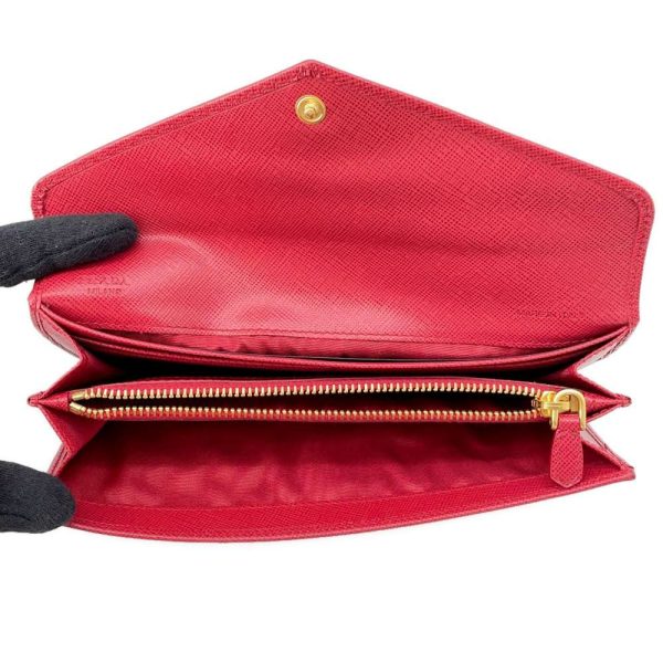 9522107 05 Prada Saffiano Valentine Long Wallet