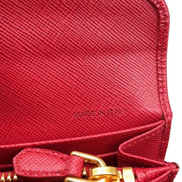 9522107 09 Prada Saffiano Valentine Long Wallet