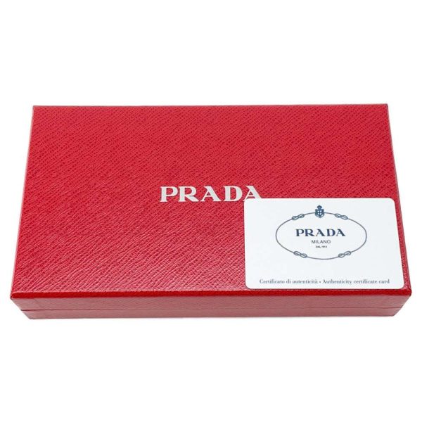 9522107 10 Prada Saffiano Valentine Long Wallet