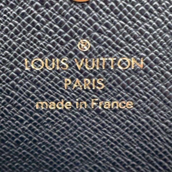 9524880 09 Louis Vuitton Long Wallet Monogram Giant Reverse Portefeuille Sarah M80726 Black