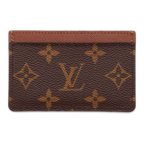 9524897 03 Louis Vuitton Card Case Porte Carte Sampler Case Pass Brown