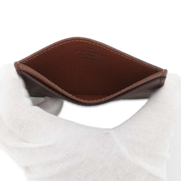 9524897 04 Louis Vuitton Card Case Porte Carte Sampler Case Pass Brown