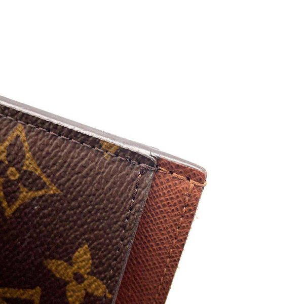 9524897 06 Louis Vuitton Card Case Porte Carte Sampler Case Pass Brown