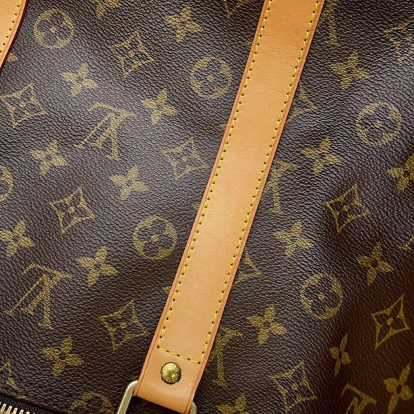 9527812 07 Louis Vuitton Keepall 55 Boston Bag Monogram Brown