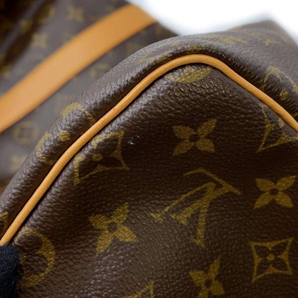 9527812 08 Louis Vuitton Keepall 55 Boston Bag Monogram Brown