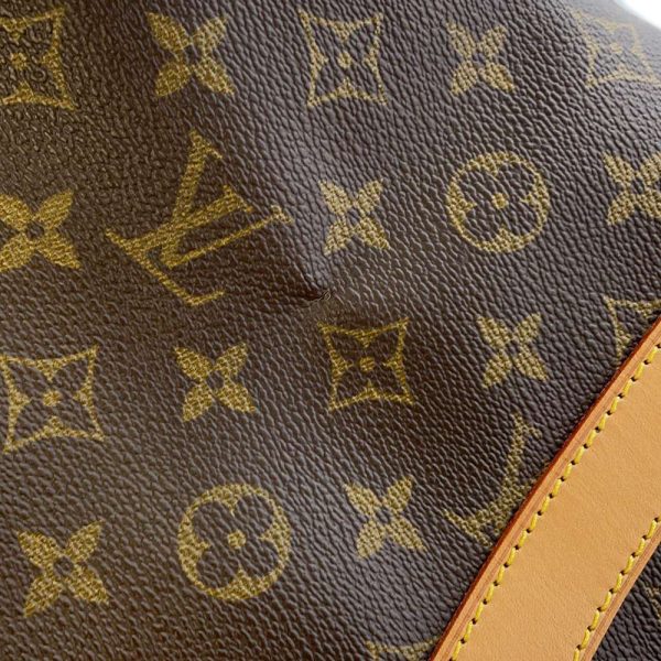 9527812 12 Louis Vuitton Keepall 55 Boston Bag Monogram Brown