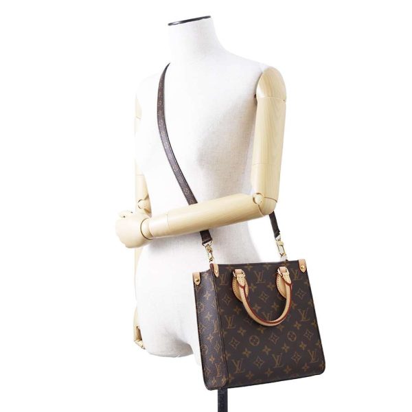 9529298 05 Louis Vuitton Handbag Monogram Sac Plat BB M46265 Vuitton 2way Shoulder Bag