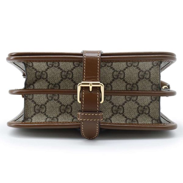 9531840 03 Gucci GG Supreme Interlocking G Mini Crossbody Bag